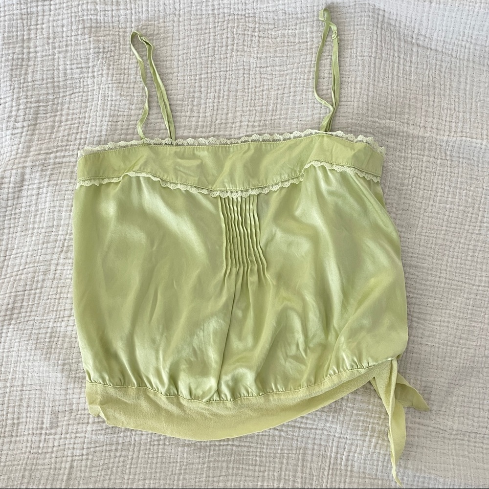 COPY - Gap Satin Cropped Tank